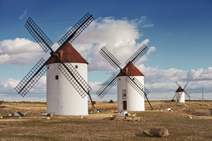 Qué ver cerca de mí en Cuenca. Molinos de Mota del Cuervo.