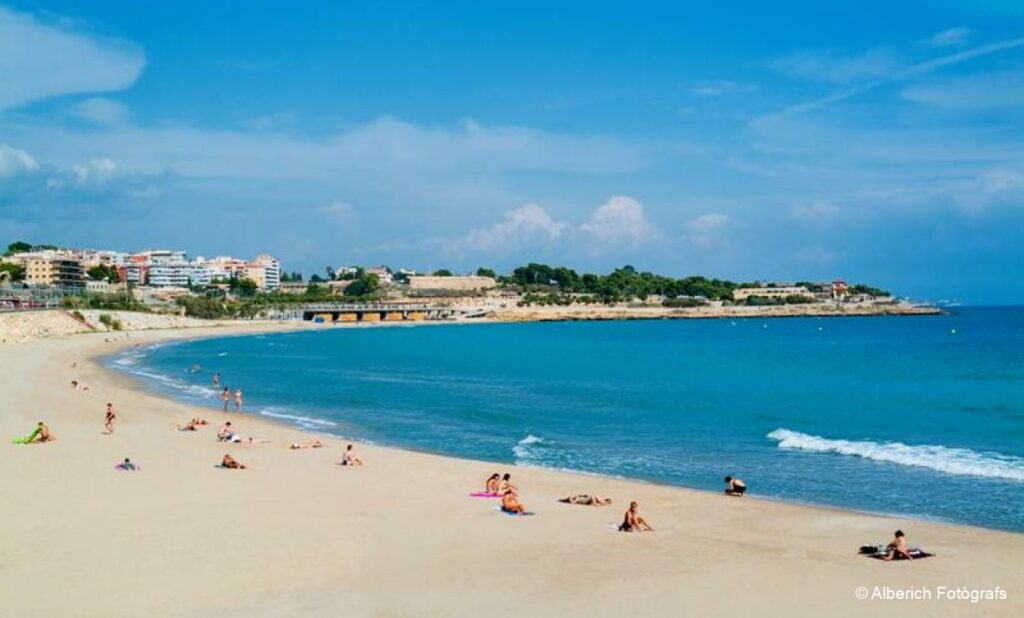 Playa del Miracle en Tarragona